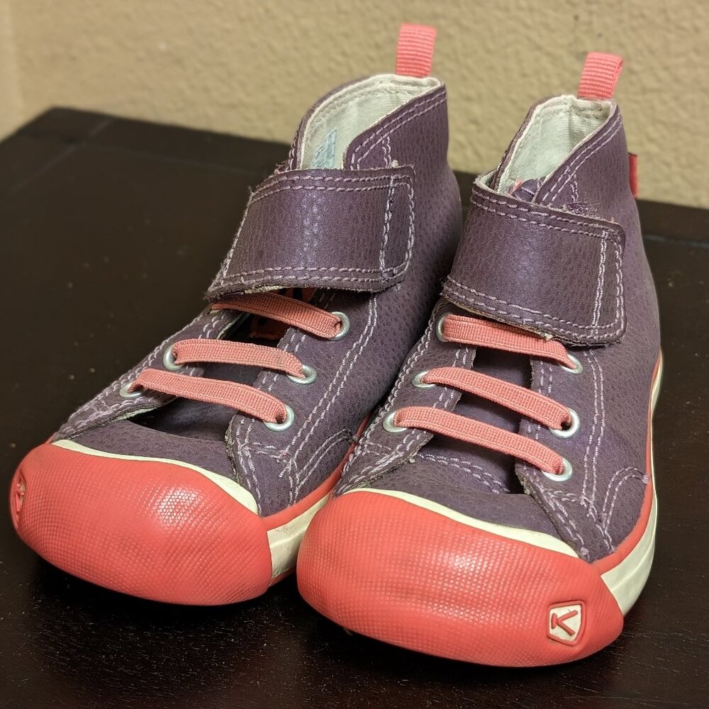 Keen Toddler High Top Coronado Sneaker Slip On Size 8